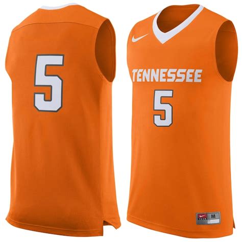 mens nike 5 tennessee orange tennessee volunteers replica jersey|tennessee volunteers t shirt.